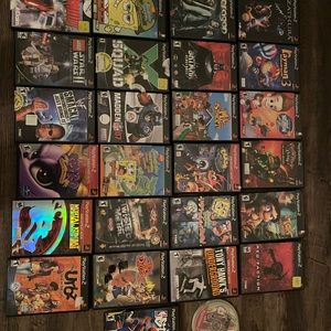 PS2 video games (26 in total)